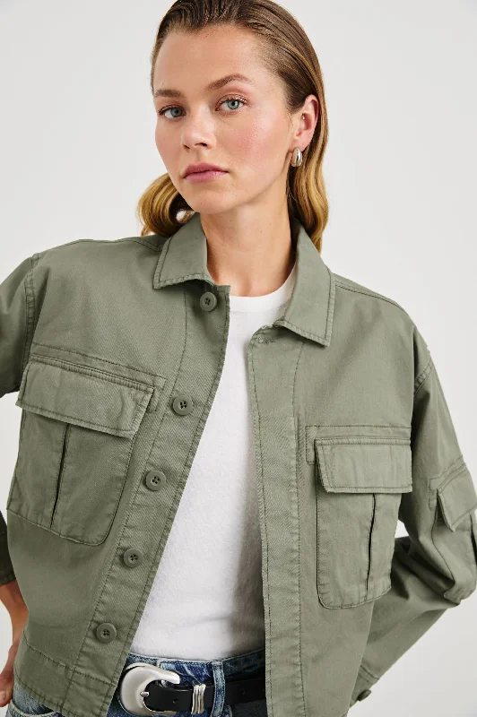 MADISON JACKET - DARK OLIVE