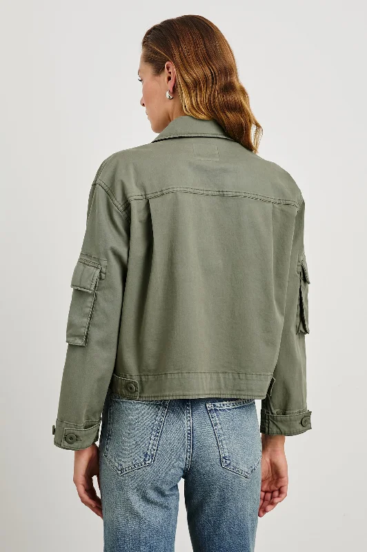 MADISON JACKET - DARK OLIVE