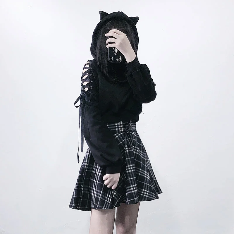 Japanese cat ear sweater yv42812