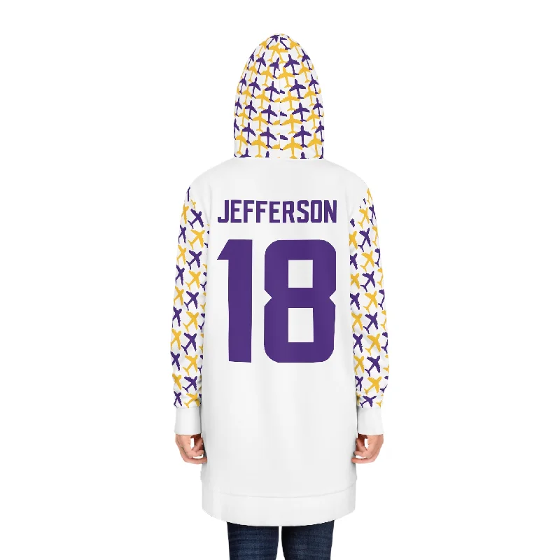 Hoodie Dress - Jet Planes - Jersey #18